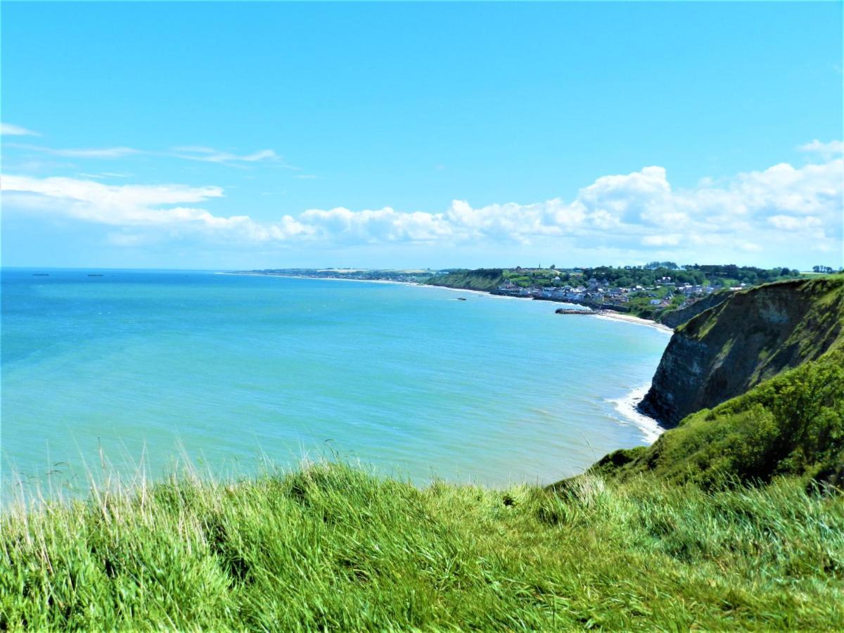 Maison Des Pommiers - Bord De Mer Et Campagne Port-en-Bessin-Huppain Esterno foto